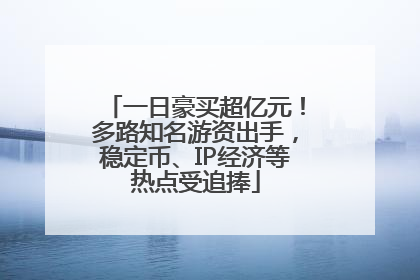 一日豪买超亿元！多路知名游资出手，稳定币、IP经济等热点受追捧